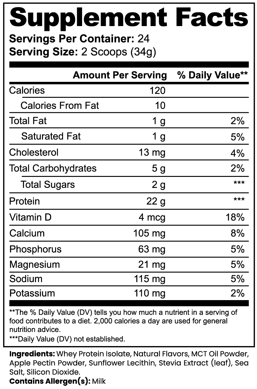HelixIntegrity Structural Whey (Vanilla)